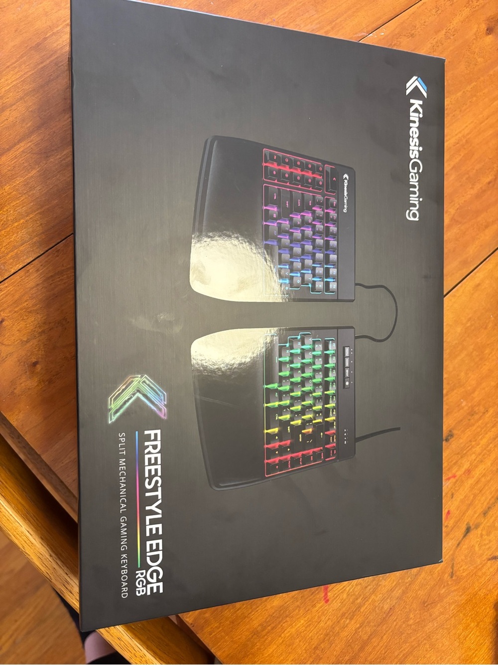 Freestyle Edge RGB Split Mechanical Gaming Keyboard - Black